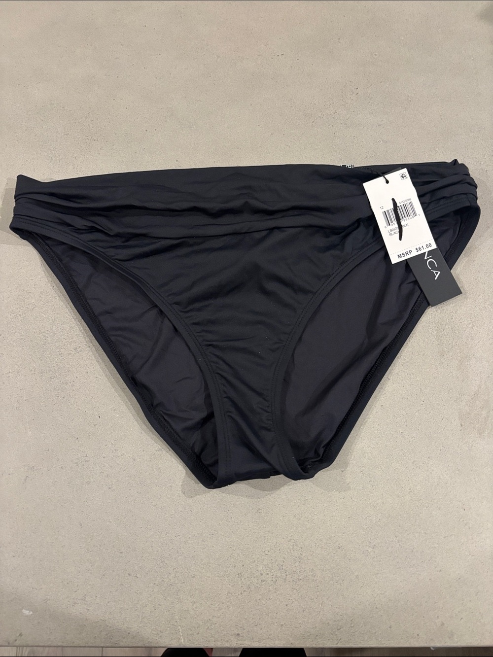 Island Goddess Shirred Band Hipster Bottom - Picture 4 of 7